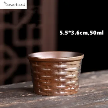 Liela Keramikas Tējas Tase Teaware Kung Fu Tējas Komplekts Kausa Houseware Porcelāna Keramika, Rupju Teacup Tējas Trauks