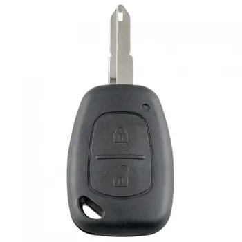 2 Pogas, Auto Tālvadības Atslēgu Apvalks ar 206 Asmens piemērots Renault Traffic Master Vivaro/Movano/Kangoo