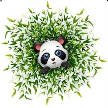 Panda Galvas Portrets Pārredzamu Skaidrs, Modeli, marku DIY Scrapbooking/atmiņas Kartes Izgatavošana/Bērniem Ziemassvētku Fun Apdare