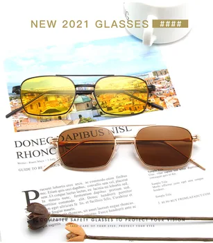 Modes Taisnstūra Sieviešu Saulesbrilles Moderns Toņos Dāmām Laukumā, Sieviešu, Saules Brilles UV400 ir 2021. Jaunu Stilu