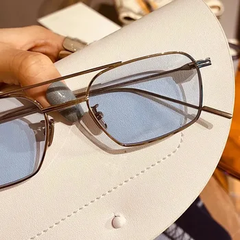 Modes Taisnstūra Sieviešu Saulesbrilles Moderns Toņos Dāmām Laukumā, Sieviešu, Saules Brilles UV400 ir 2021. Jaunu Stilu