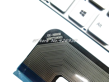 Klēpjdators Tastatūra Džemperis EZBook S4 XK-HS002 MB27716023 angļu ASV Sudraba BEZ Rāmja