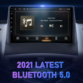 2Din Android 10 Automašīnas Radio Multimediju Video Atskaņotājs Renault Megane 2 2002-2009 2 din stereo ekrāns GPS Navigācijas AHD carplay