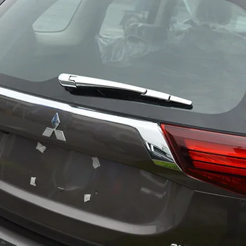 AITWATT Par Mitsubishi Outlander 2013. - 2020. gadam ABS Chrome Aizmugures Logu Tīrītājs Segtu Apdares Eksterjera Modifikāciju, Priekšējā stikla Tīrītāji 4gab