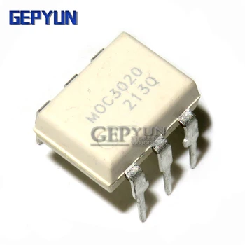 10PCS MOC3020 DIP6 DIP photocoupler Gepyun