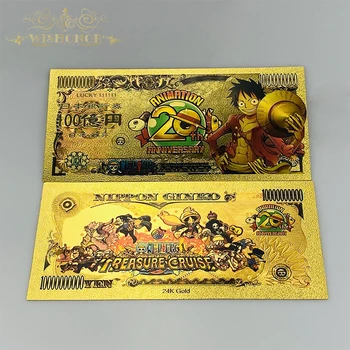 36 Veida Karstā Pārdošana Jaunu Veidu Japānas Anime Banknošu Ball-Z Uzbrukumu Grendizer Goldorak Ppkemon Saint Seiya Banknotes, Lai Dāvana