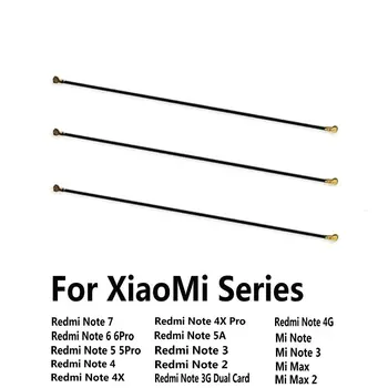 Jaunu Koaksiālie Connector Wifi Signāla Antena Flex Kabelis Xiaomi Redmi, Ņemiet vērā, 7 6 5 4 5.A 4X 3 2 Pro 4G 3G Mi Max Samaisa 3. Piezīme