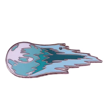 Final Fantasy 7 Meteor Emaljas Pin