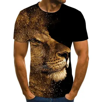 Dzīvnieku raksts, 3D druka, T-krekls, vīriešu 3d-t-krekls, hip-hop 3d-t-krekls, elpojošs gadījuma īsām piedurknēm top, xxs-6xl