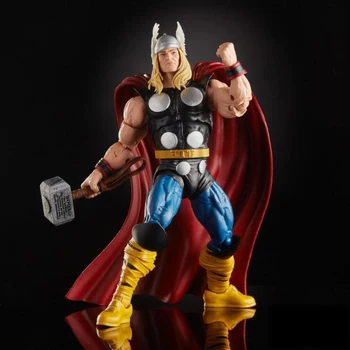 Marvel Leģendas Sērijām Brīnums 80 gadu Jubileju Thor 6 collas (152mm) augstas Kustamo attēls attēls zēnu rotaļlietu dāvanu Avengers