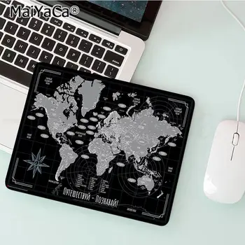 MaiYaCa jaunpienācēji Pasaules Kartē Silikona lielu/mazu Spilventiņu, lai Peles Spēle Gumijas PC Datoru Spēļu peles paliktnis