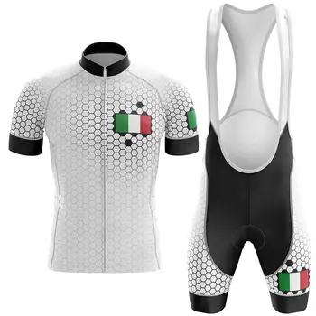 Riteņbraukšana Džersija Komplekts Ir 2021. Itālija Vasaras Vīriešu Velo Bikses, kombinezoni ar Krūšdaļu Džersija Komplekts MTB Velosipēdu Clothings Triatlona Roupa Ciclismo Masculino