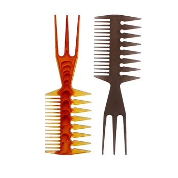 Karstā Jauns Plašs Zobu Hairbrush Dakša Ķemme Vīriešiem Bārda Ieveidošanas Suka Frizētava, Dizains Rīks, Salons Piederumu Afro Frizūra