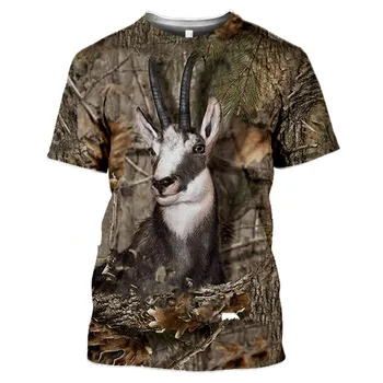 Ir 2021. vīriešu un sieviešu medību dzīvnieku maskēties T-krekls, mežacūkas 3D T-krekls, vasaras atpūtas T-krekls, modes iela, sporta, s