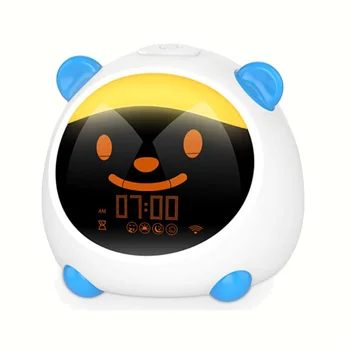 WiFi Bērniem Modinātājs Gudri Bērni Mācību Pamosties Modinātājs Smart Alarm Clock for Kids Guļamistaba Modinātājs ES Plug
