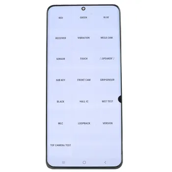 Sākotnējā AMOLED Samsung Galaxy S20 Lcd G980 SM-G980F LCD s20 Plus G985 G985F Displejs, Touch Screen Digitizer Ar Mirušo pikseļu skaits