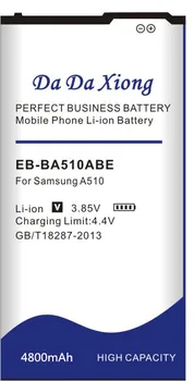 Modelis [ EB-BA510ABE ] Tālruņa Iekšējā Baterija Samsung Galaxy 2016 Izdevums A510 SM-A510F, EB BA510ABE Akumulatoru A5100 A51