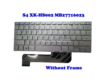 Klēpjdators Tastatūra Džemperis EZBook S4 XK-HS002 MB27716023 angļu ASV Sudraba BEZ Rāmja