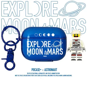 Astronauts Planētas Gadījumā Airpods Pro Gadījumā, Bezvadu Bluetooth apple airpods pro Austiņas Vāks Gaisa Pākstis pro 3 Fundas