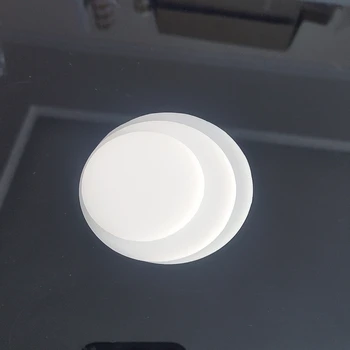 Lukturītis difuzoru Objektīvs LED Lukturīti Lāpu DIY Filtrs PC Lēcas, Baltās krāsas aptver piena balta plēve kārta anti-glare lampas vāciņu