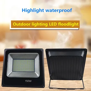 30W - 500W Ūdensdrošs LED prožektors, Āra 220V Led Spot Plūdu Lampa Prožektors, Ainavas, Dārza Ielā, Āra Apgaismojums