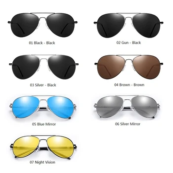Vīriešu Polarizētās Saulesbrilles, Vīriešu un Sieviešu Braukšanas Izmēģinājuma Vintage Saules Brilles Zīmola Dizainere Vīrietis Melnās Saulesbrilles, Lai Vīrietis Sievietes UV400