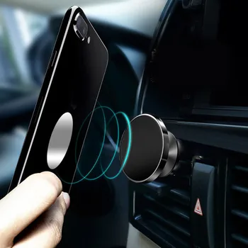 Universālais Magnētiskais Auto Telefona Turētājs Gaisa Ventilācijas Magnētisko Tālrunis Stāvēt Telefons Supportor Samsung Apple Huawei GPS