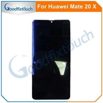 LCD Displejs Priekš Huawei Mate 20 X LCD+Touch Screen Digitizer Montāža Huawei Mate20 X MT20X Rezerves Daļas