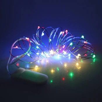 3M Bateriju Darbināmas String Pasaku Gaismas 30 LED Ziemassvētki Gaismas Pusi, Kāzu Lampas