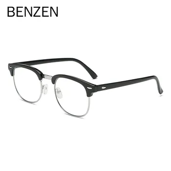 BENZEN Photochromic Brilles Vīrieši Sievietes Anti Zilā Gaisma Datoru Brilles Vintage Optiskās Brilles Brilles