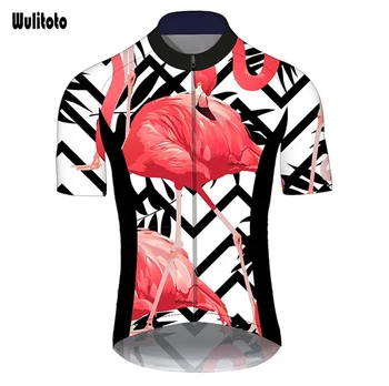 Velo apģērbs velosipēdu velosipēdu īsām piedurknēm MTB elpojošs sporta krekls ar Velosipēdu Jersey Vīriešiem