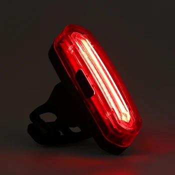 LED Velosipēda Lukturi Ūdensnecaurlaidīgs Velo Gaismas Priekšējā Atpakaļ Aizmugures Gaismas, USB Uzlādējams Aizmugures signāllampiņa Velosipēdu Lampu Lukturīti