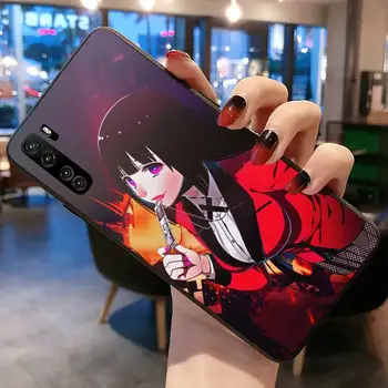 Anime Kakegurui Jabami Yumeko Tālruni Gadījumā, Huawei P20 P30 P40 lite E Pro Mate 40 30 20 Pro P Smart 2020