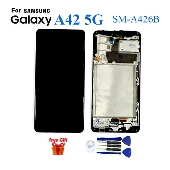 Samsung A42 5G A426 SM-A426B Displejs lcd Ekrāna nomaiņa Samsung A42 5G SM-A426B displejs lcd touch screen modulis