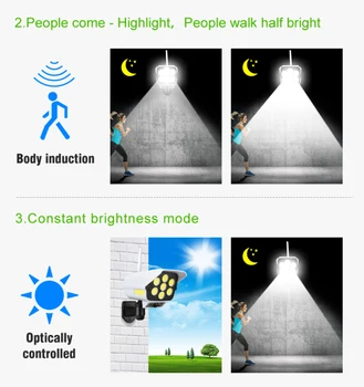 Karstā Saules Gaismas Diožu Apgaismojums Āra Kustības Sensors Saules Gaismas Ielā Aktualitātes, Drošības Simulācijas Fake Dummy Kameras Solar Dārza Lampas