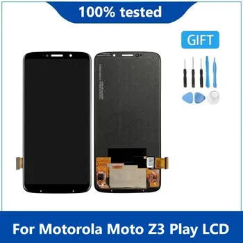 Sākotnējā OLED DisplayFor Motorola Moto Z3 Spēlēt XT1929 LCD skārienekrānu, Digitizer Montāža 6.01