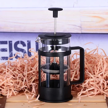 Francijas Preses Kafijas & Tējas Maker 12Oz, Sabiezinātas Borsilikāta Stikla Kafijas Nospiediet Rūsas-Bezmaksas un Drošu Trauku mazgājamā mašīna
