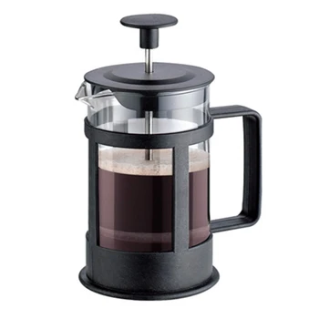 Francijas Preses Kafijas & Tējas Maker 12Oz, Sabiezinātas Borsilikāta Stikla Kafijas Nospiediet Rūsas-Bezmaksas un Drošu Trauku mazgājamā mašīna