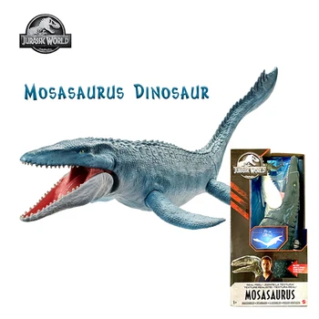 Jurassic Pasaules Mosasaurus Dinozauru Jaunā Versija Samazinājies Karaliste Sajust, Pieskarties Tās Ādas Kustamo Locītavas Dinozauri Bērnu Rotaļlietas FNG24
