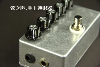 DIY MOD Zvex Pūciņa Rūpnīcas Pedāli Elektriskā Ģitāra, Stomp Box Ietekmi Pastiprinātājs AMP Akustiskās Bass Piederumi Izpildmehānismi