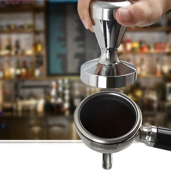 1GB Barista Instrumentus Kalibrē Spiediena Kafijas Aizskart Espresso Compactor Nerūsējošā Tērauda Kafijas Piederumi Pulveris Āmura Rokturi